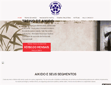 Tablet Screenshot of aikidomogi.com.br